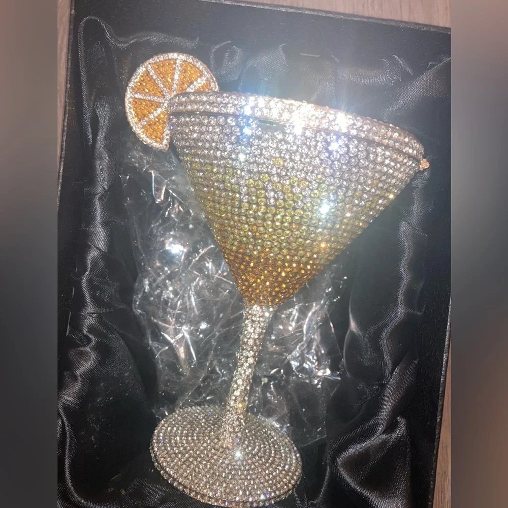 LEMON DROP MARTINI CLUTCH PURSE - Picture 1 of 5